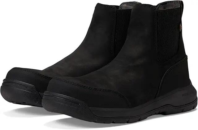 Bogs Shale Leather Chelsea CT WP (Black) Women's Shoes Cover