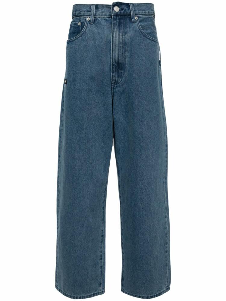 izzue high-rise straight-leg jeans - Blue Cover