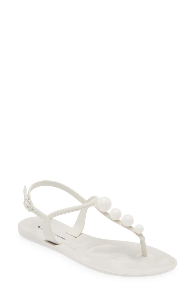 KOKO + PALENKI Rhea Jelly Slingback Sandal in White Cover