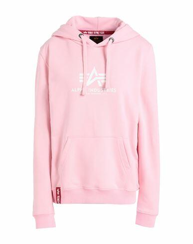 Alpha Industries Woman Sweatshirt Pink Cotton, Polyester Cover