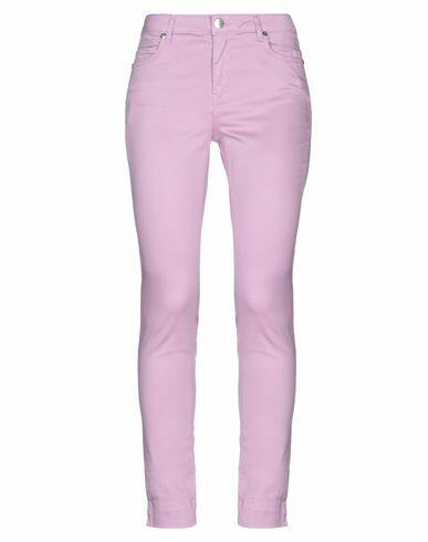 Cristinaeffe Woman Pants Lilac Cotton, Elastane Cover