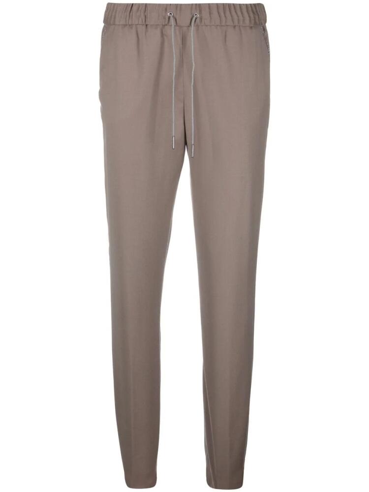 Fabiana Filippi drawstring tapered-leg trousers - Brown Cover