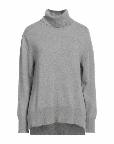 Aragona Woman Turtleneck Grey Cashmere Cover