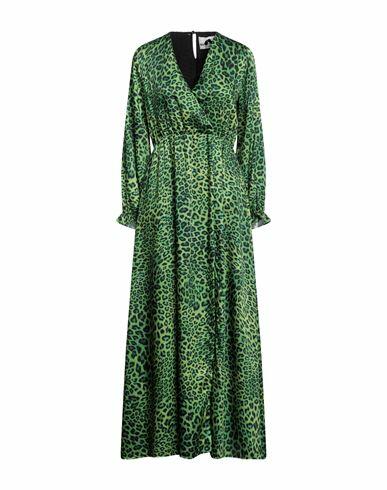 No Secrets Woman Maxi dress Green Polyester Cover