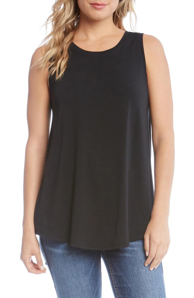 Karen Kane French Terry Tank in Black Cover