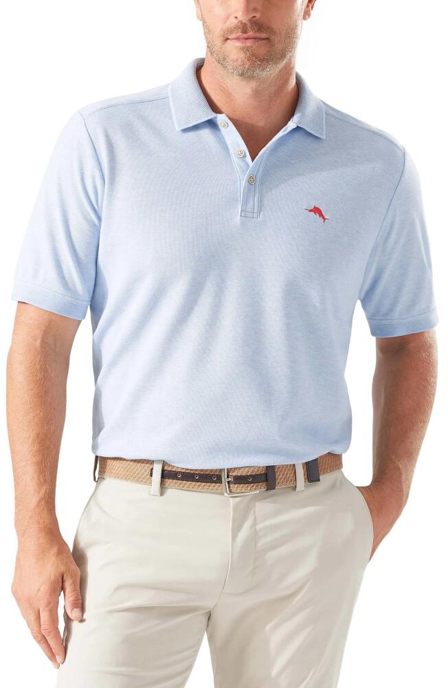 Tommy Bahama Emfielder 2.0 IslandZone Performance Polo in Lt Sky Heather Cover