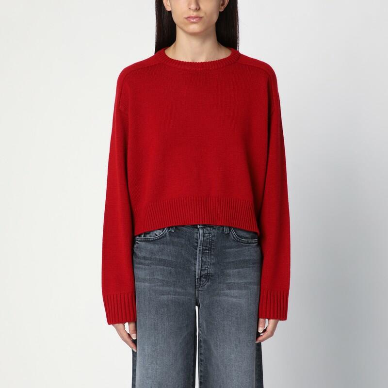 Loulou Studio Red wool and cashmere sweater Cover