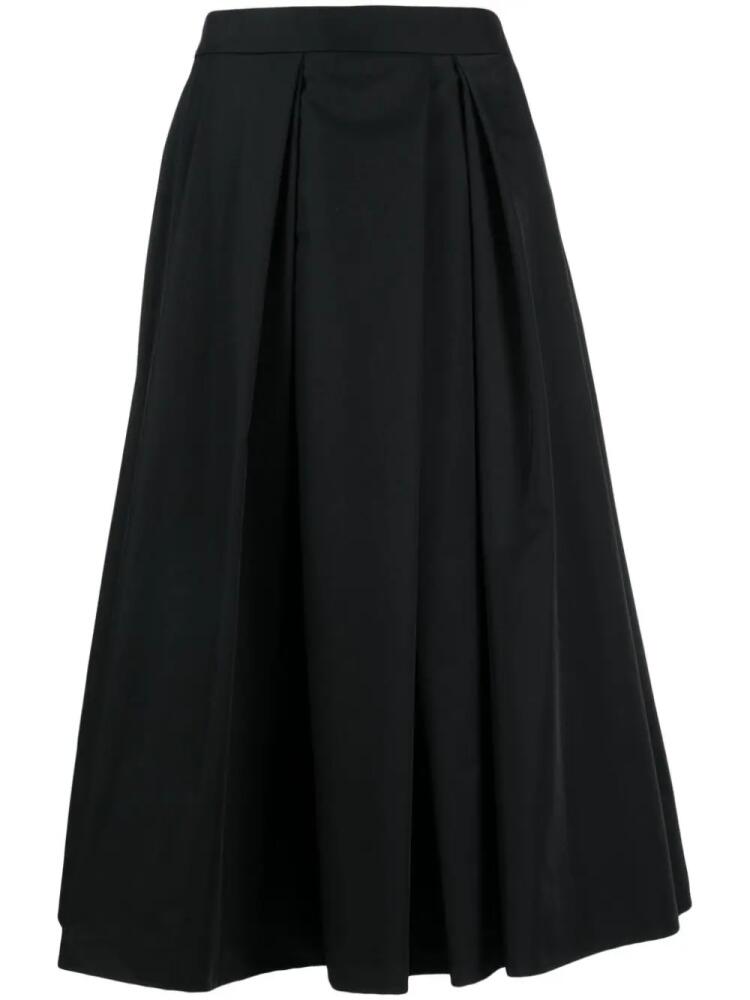 Juun.J pleated midi skirt - Black Cover