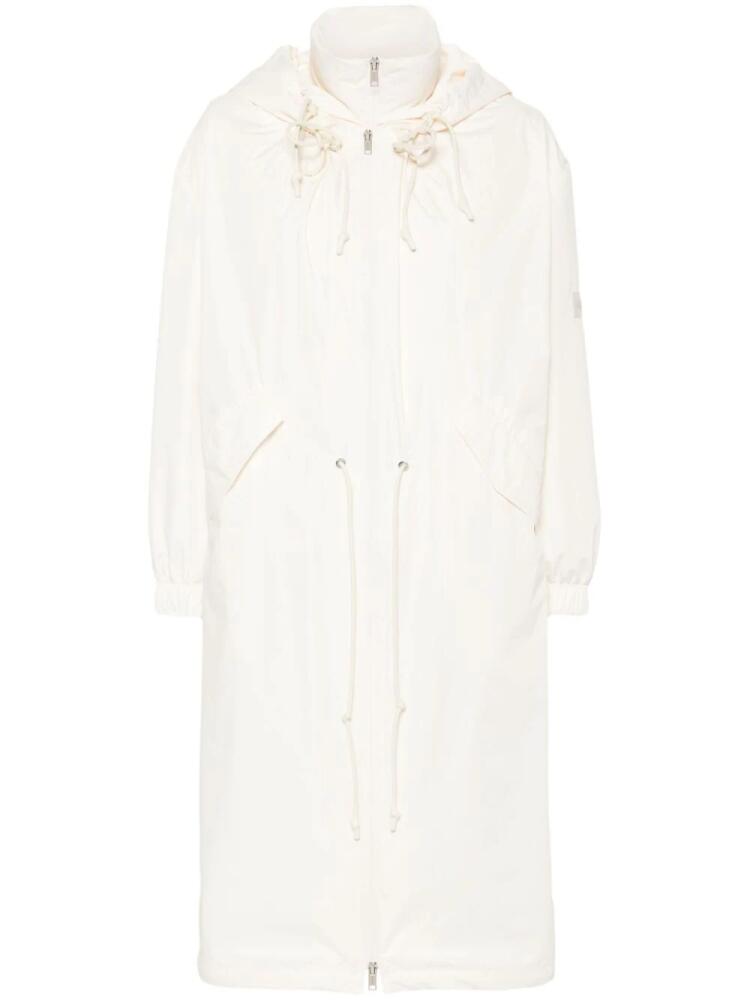 Yves Salomon layered padded coat - Neutrals Cover