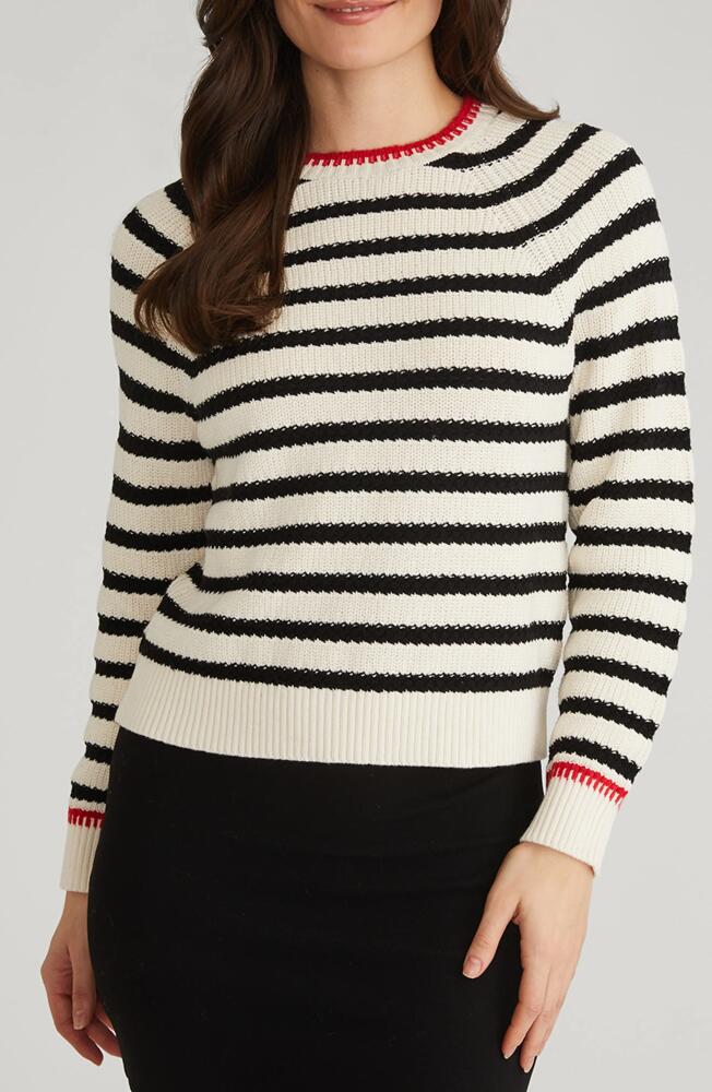 525 Marina Stripe Sweater in Sea Salt Multi Cover