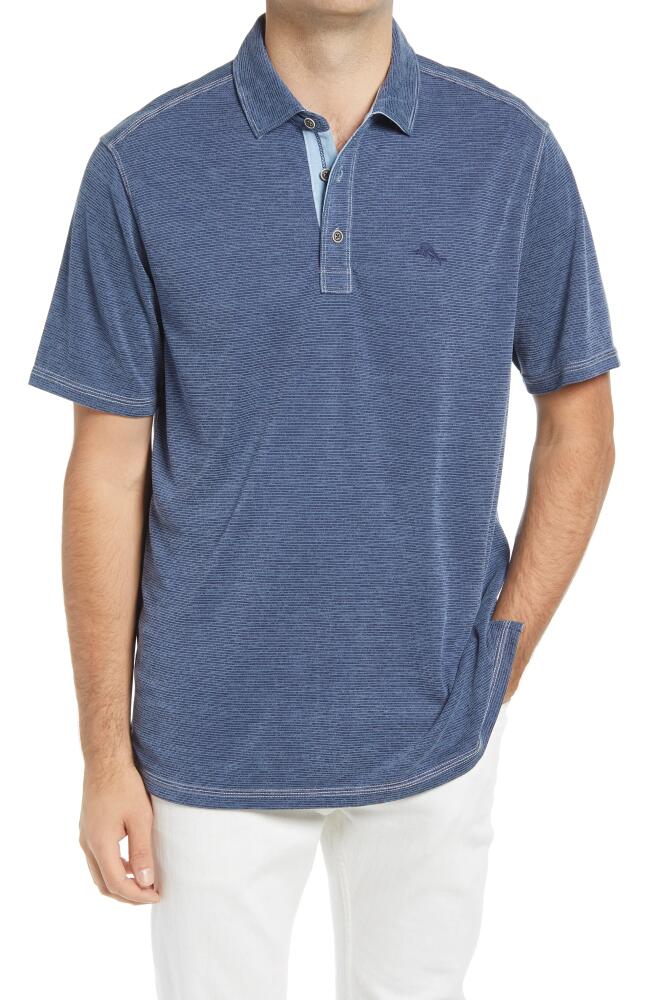 Tommy Bahama Paradiso Cove Short Sleeve Polo in Caspian Sea Cover