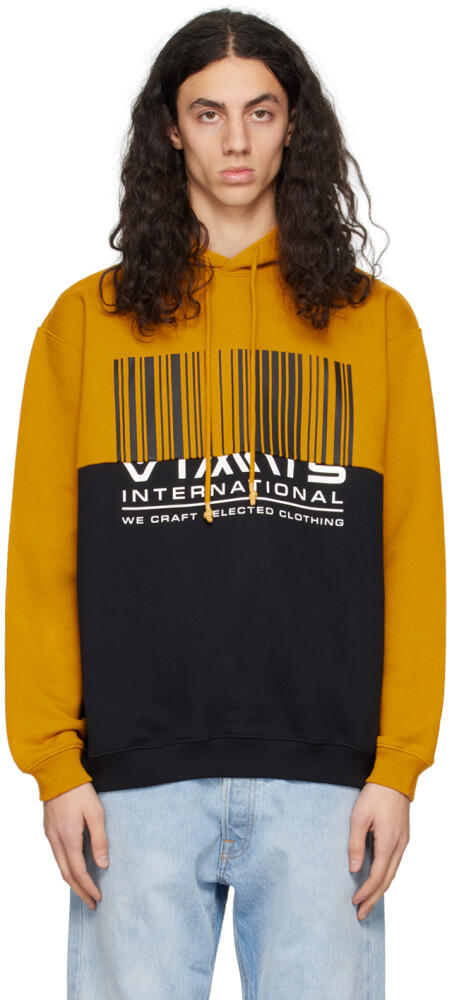 VTMNTS Yellow & Black 'International' Hoodie Cover