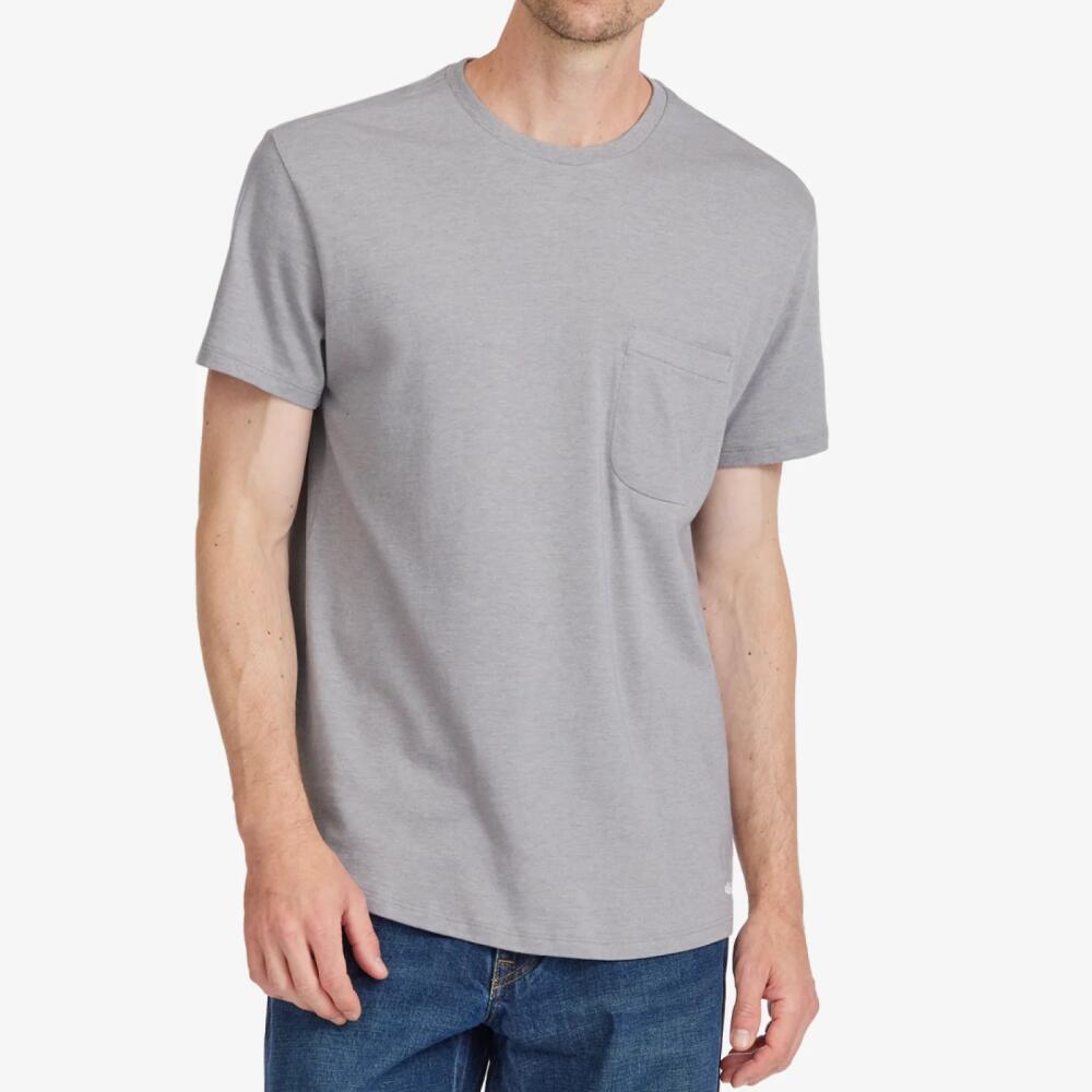 Allbirds Men's Soft Merino Tee, Medium Grey Cover