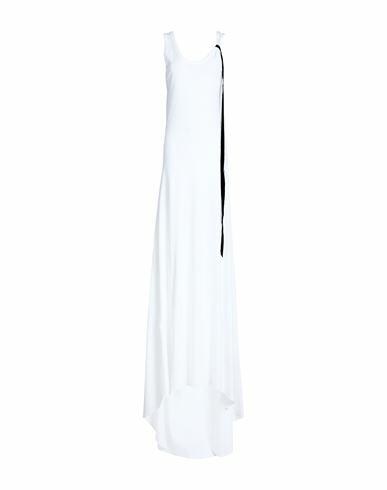 Ann Demeulemeester Woman Maxi dress White Cotton Cover