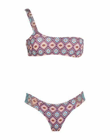 Miss Bikini Luxe Woman Bikini Mauve Polyamide, Elastane Cover