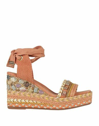 Alma En Pena. Woman Espadrilles Rust Textile fibers Cover