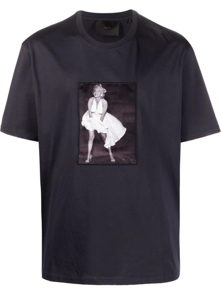 Limitato Marilyn Monroe print T-shirt - Blue Cover