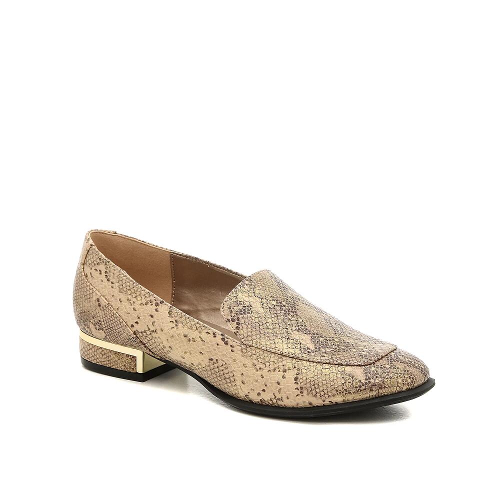 Bellini Wide Width Haze Snake Loafer | Women's | Beige/Brown Metallic Snake Print Cover