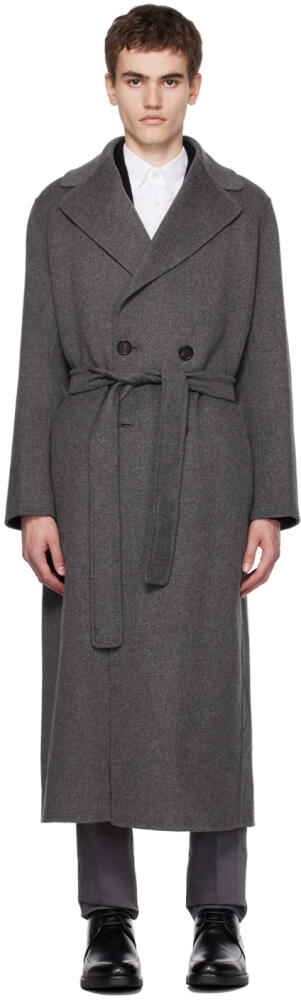 Max Mara Gray Paride Coat Cover