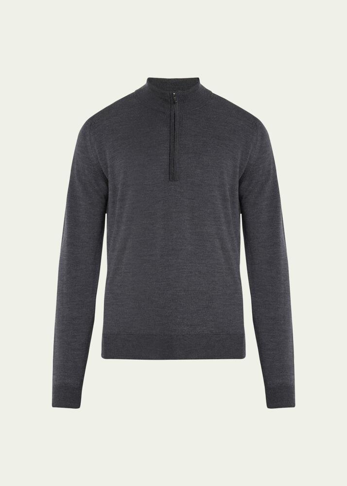 John Smedley Men's Richards Wool Turtleneck Sweater Cover