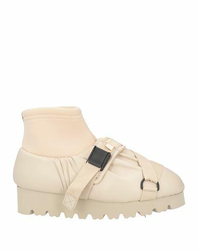 Yume Yume Woman Ankle boots Beige Textile fibers Cover