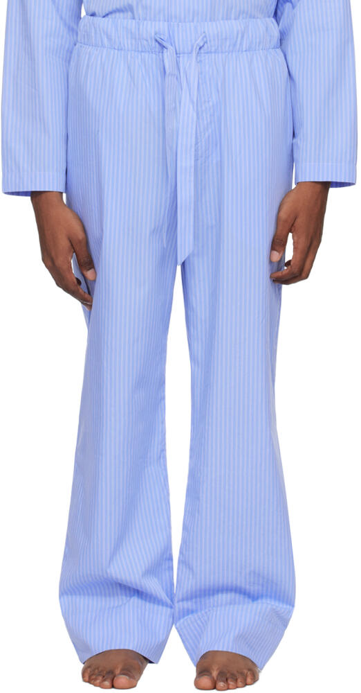 Tekla Blue Drawstring Pyjama Pants Cover