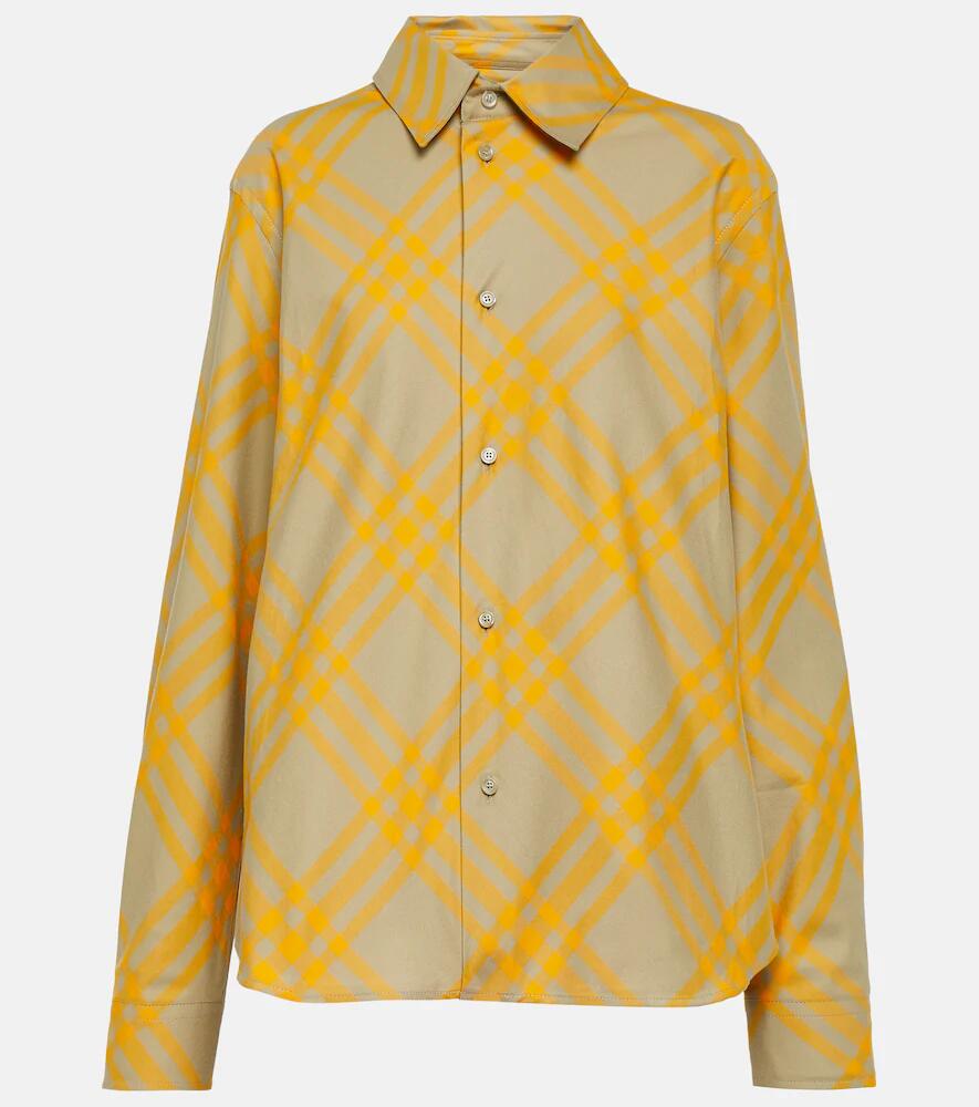 Burberry Check cotton shirt Cover