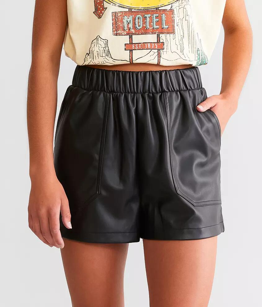 Steve Madden Faux Leather Short Cover