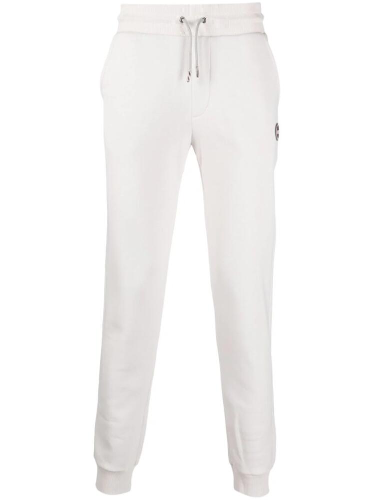 Colmar logo-patch jersey track pants - Neutrals Cover