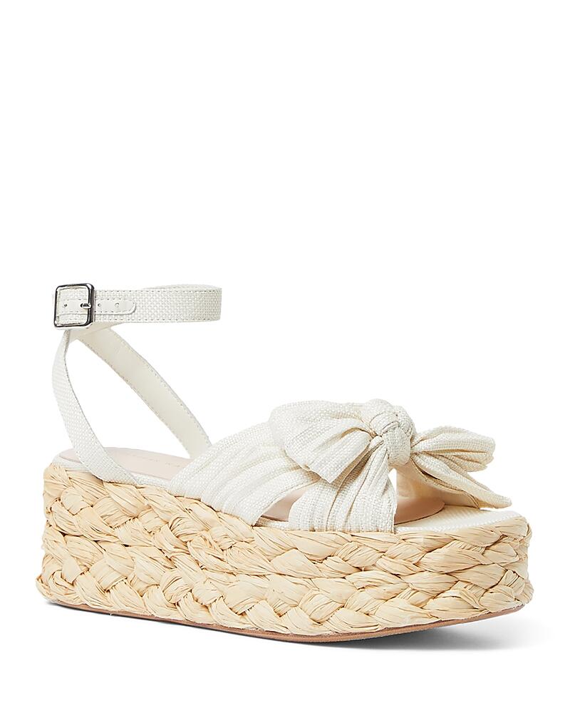 Loeffler Randall Knotted Strap Espadrille Platform Sandals Cover