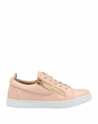 Giuseppe Zanotti Woman Sneakers Blush Soft Leather Cover