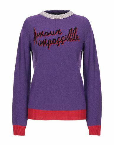 Pinko Uniqueness Woman Sweater Purple Polyamide, Viscose, Wool, Cashmere Cover