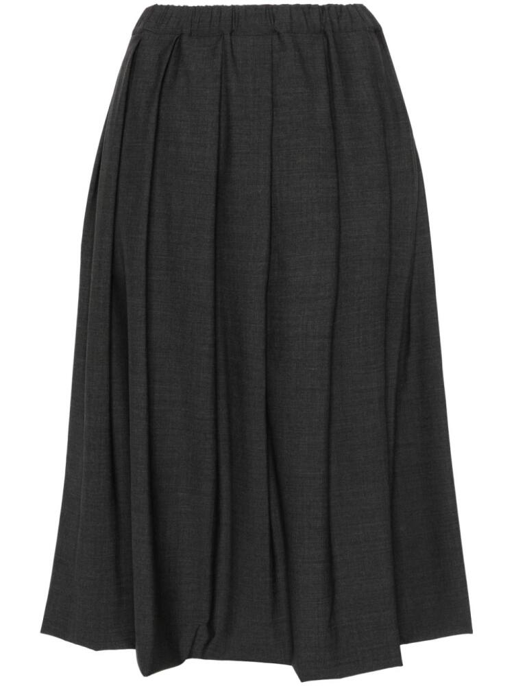 Fabiana Filippi pleated midi skirt - Grey Cover