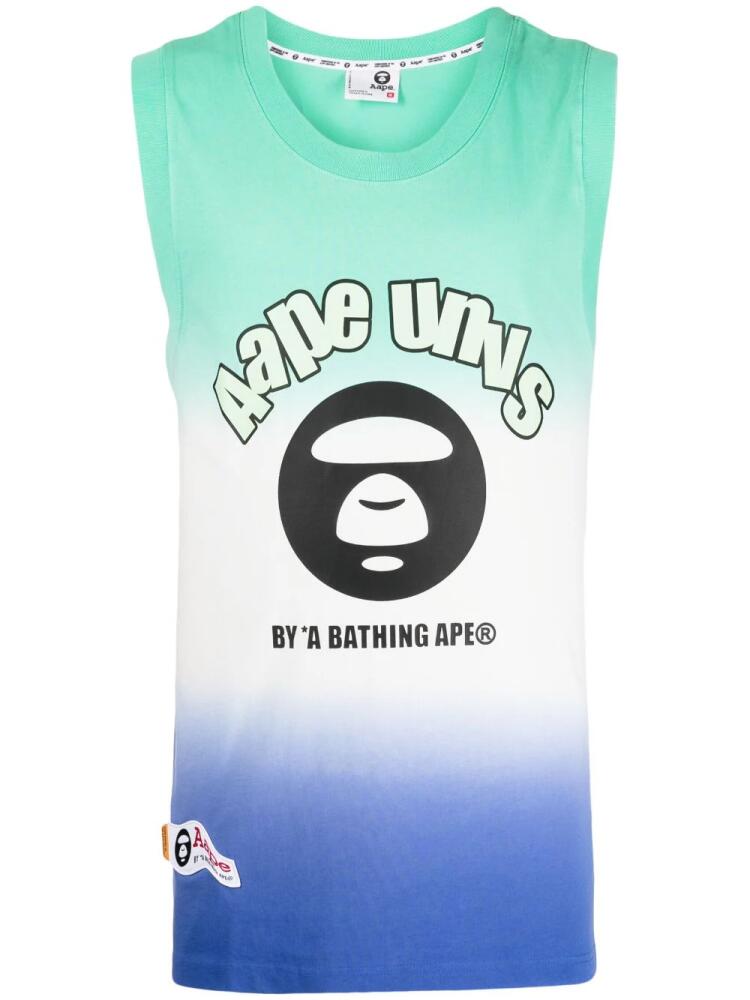 AAPE BY *A BATHING APE® graphic-print sleeveless top - Multicolour Cover