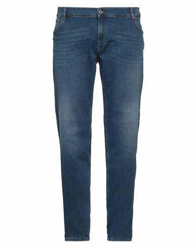 Trussardi Man Jeans Blue Cotton, Elastane Cover