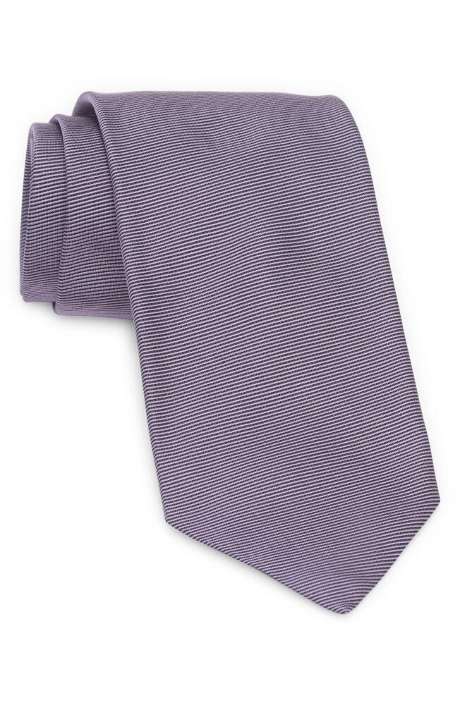 TOM FORD Solid Silk Twill Tie in Purple Iris Cover