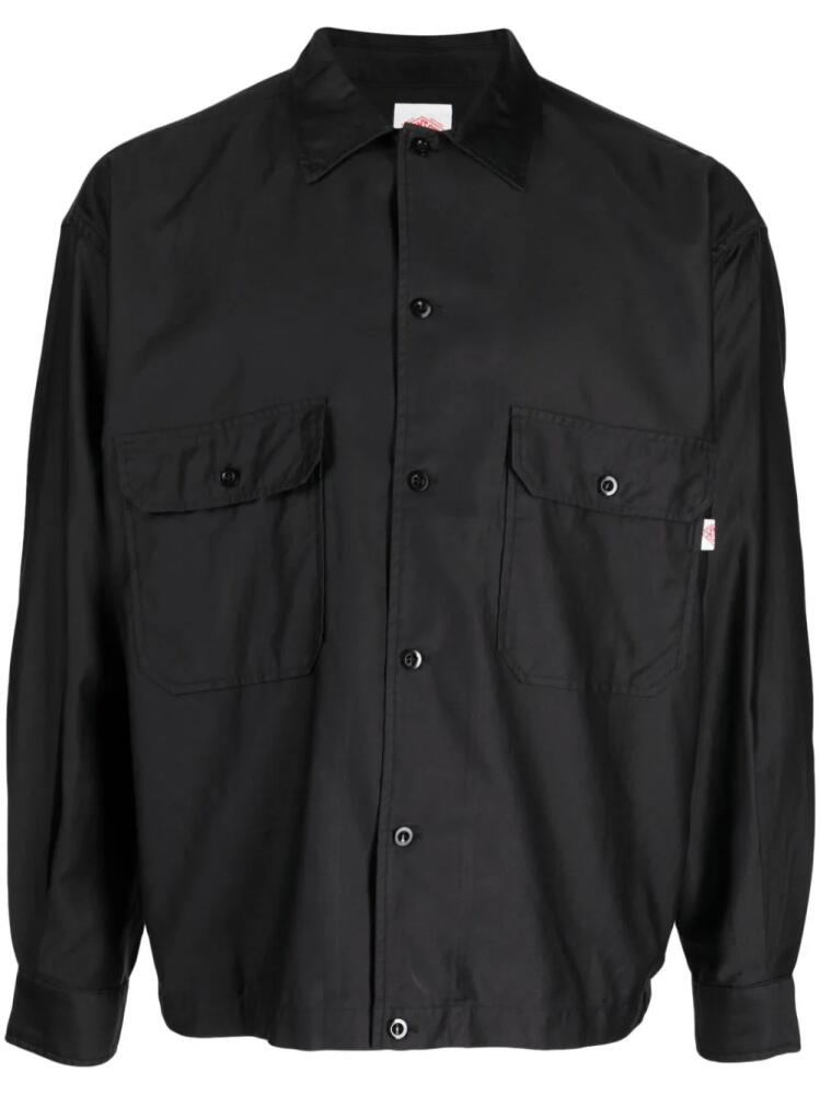 Danton two-pocket button-up shirt - Black Cover