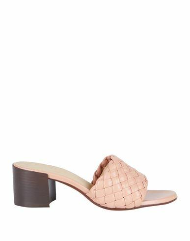 Doucal's Woman Sandals Pastel pink Soft Leather Cover