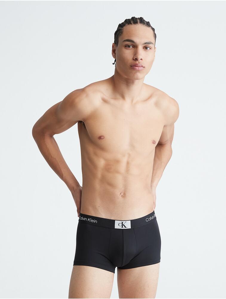 Calvin Klein Men's Calvin Klein 1996 Micro Low Rise Trunk - Black Cover