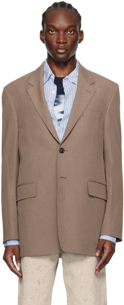 OUR LEGACY Taupe Vienna Blazer Cover