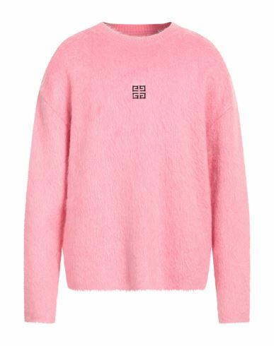 Givenchy Man Sweater Pink Wool, Mohair wool, Polyamide Cover