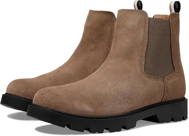 BOSS Adley Suede Chelsea Boot (Medium Beige) Men's Boots Cover