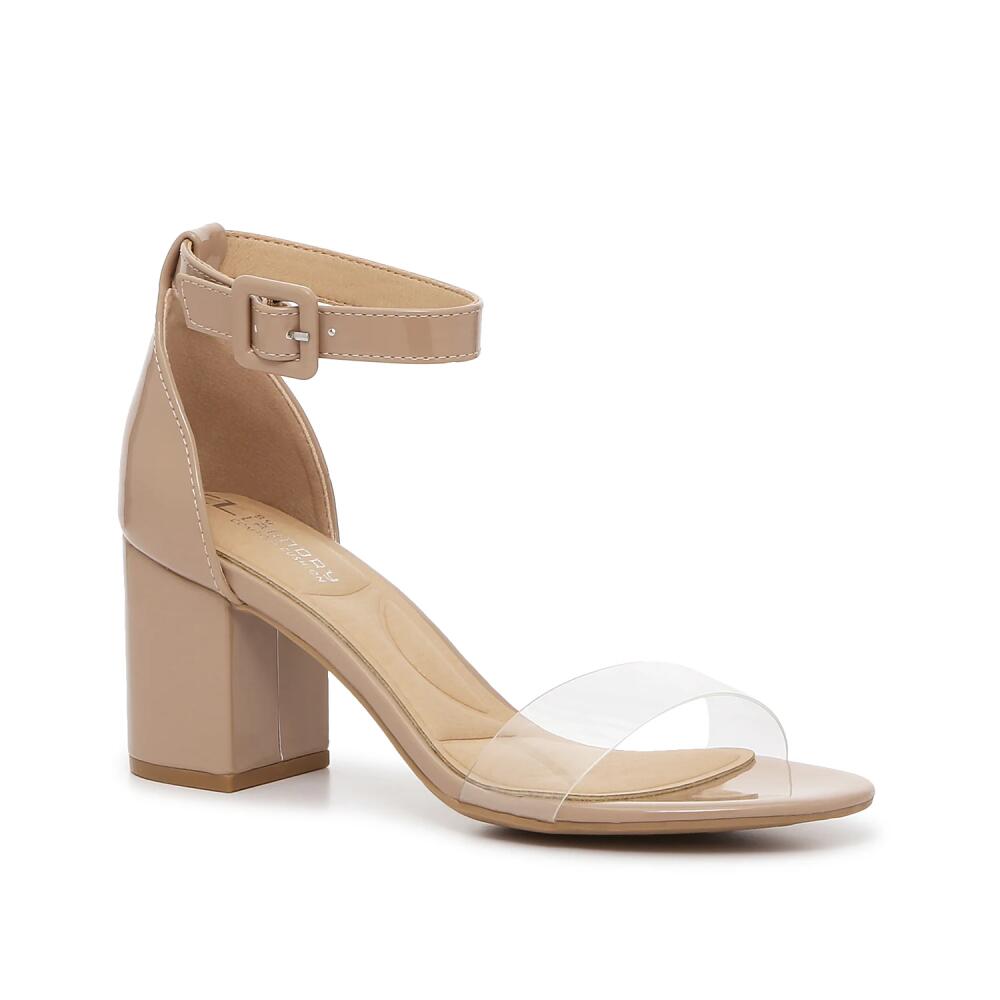 CL by Laundry Jazz Sandal | Women's | Tan/Lucite Patent Cover