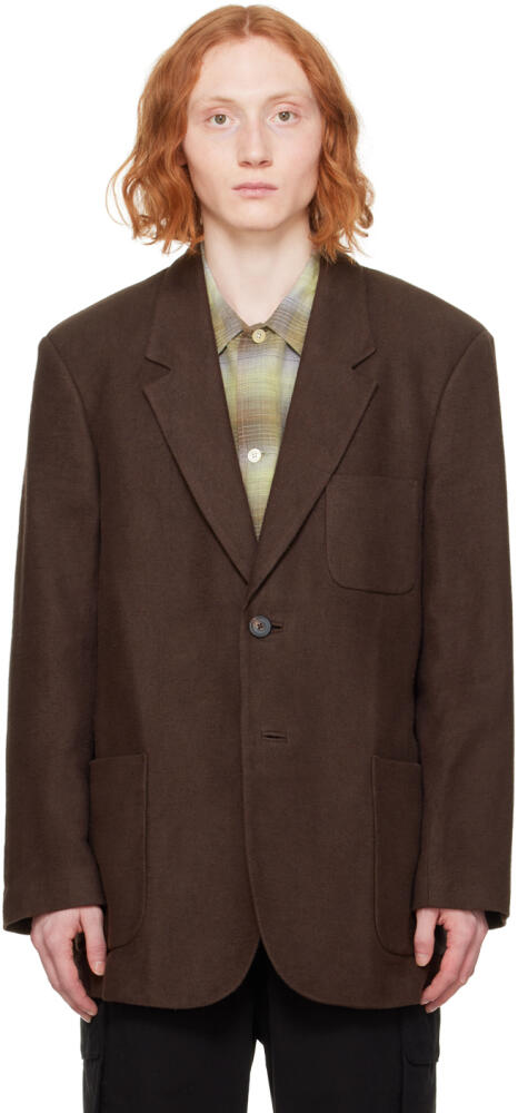 OUR LEGACY Brown Embrace Blazer Cover