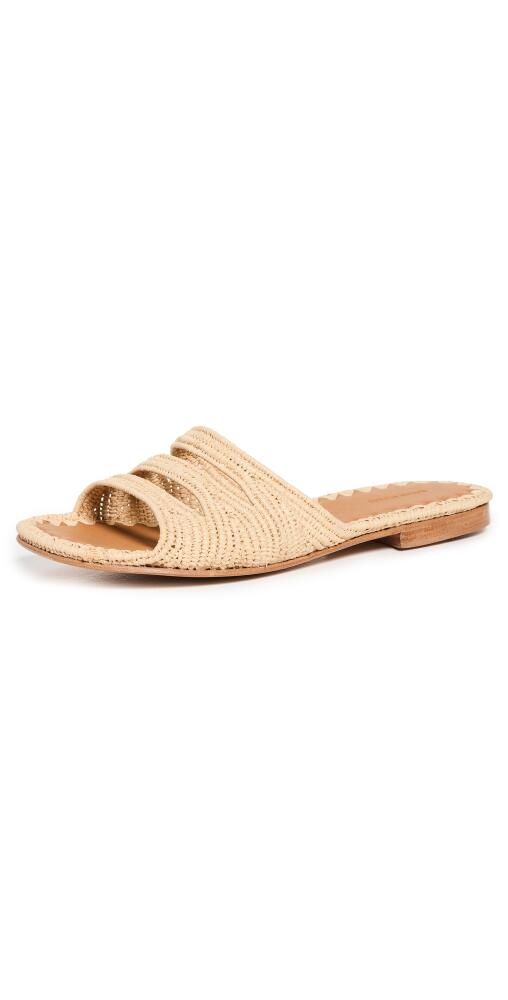 Carrie Forbes Symm Sandals Natural Raffia Cover