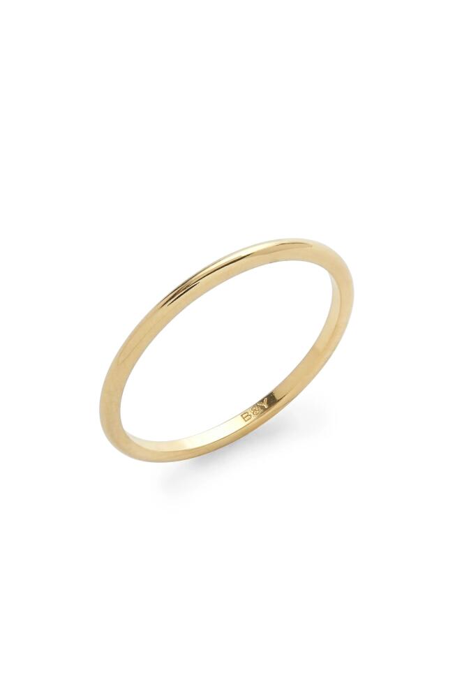 Brook and York Demi Band Ring in Gold Cover