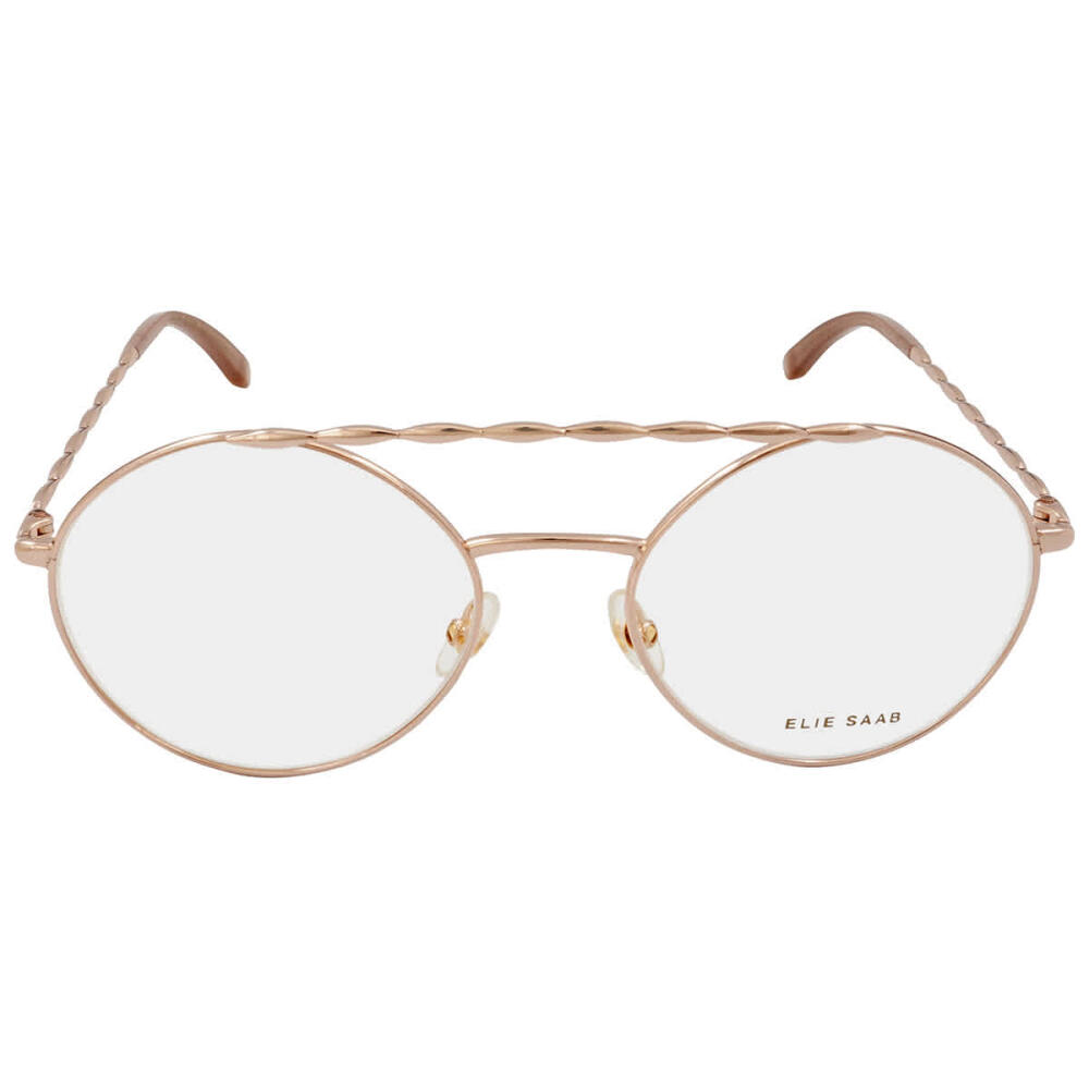 Elie Saab Demo Round Ladies Eyeglasses Cover