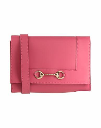 Gianni Notaro Woman Cross-body bag Magenta Calfskin Cover