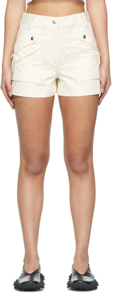 Helmut Lang Off-White Sailor Cargo Shorts Cover