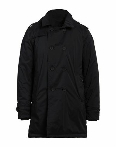 People Of Shibuya Man Coat Black Polyester Cover